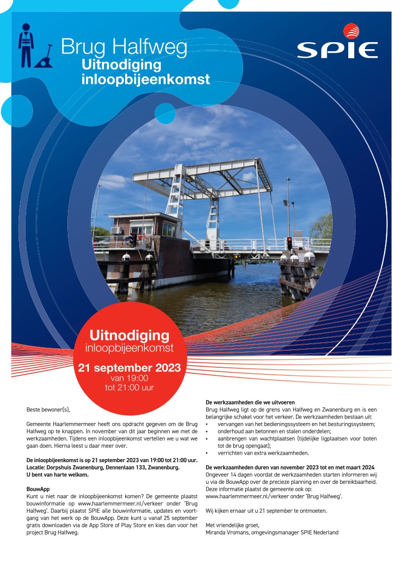 brug halfweg uitnodiging inloopbijeenkomst 1 brug halfweg uitnodiging inloopbijeenkomst 1